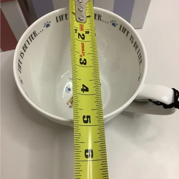 Portobello by Design Bone China Mug , Life is Better with a Dog , Brand New 🐾 - Picture 5 of 9